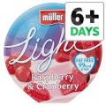 Image of Muller Light Raspberry Cranberry Yogurt