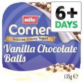 Image of Muller Corner Vanilla Chocolate Balls Yogurt