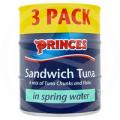Image of Princes Sandwich Tuna in Spring Water