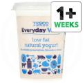 Image of Tesco Everyday Value Low Fat Natural Yogurt