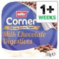 Image of Muller Corner Crunch Chocolate Digestive Yogurt