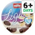 Image of Muller Light Vanilla Dark Chocolate Yogurt