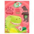 Image of Bear Dino Paws Strawberry & Apple Pure Fruit Shapes