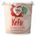 Image of Yeo Valley Kefir Strawberry Organic Yogurt
