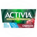 Image of Activia Fat Free Cherry Yogurts