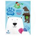 Image of Bear Arctic Paws Raspberry & Blueberry Pure Fruit Shapes