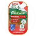 Image of John West Mackerel Fillets in Tomato Sauce