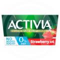 Image of Activia Fat Free Strawberry Yogurt