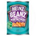 Image of Heinz Beanz with Pork Sausages in a Tomato Sauce