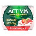 Image of Activia Intensely Creamy Greek Style Strawberry Yogurts