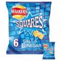 Image of Walkers Squares Salt & Vinegar Snacks