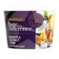 Image of Sainsbury's Pineapple & Coconut Yogurt, Taste the Difference