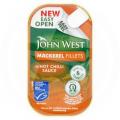 Image of John West Mackerel Fillets in Hot Chilli Sauce