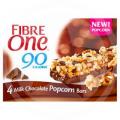 Image of Fibre One 90 Calorie Milk Chocolate Popcorn Bars