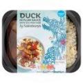 Image of Sainsbury's Duck In Plum Sauce With Egg Fried Rice