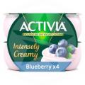 Image of Activia Intensely Creamy Greek Style Blueberry Yogurts