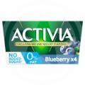 Image of Activia Fat Free Blueberry Yogurts