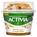 Image of Activia Low Fat Yogurt & Cereal Flakes