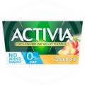 Image of Activia Fat Free Peach Yogurts