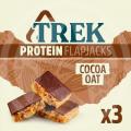 Image of Trek Cocoa Oat Protein Flapjacks