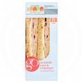 Image of Sainsbury's Oakwood Smoked Ham & Cheddar Sandwich