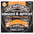 Image of Eat Natural Fruit & Nut Bars Almond & Apricot with Yoghurt Coating