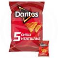 Image of Walkers Doritos Chilli Heatwave Multipack Tortilla Chips