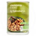 Image of Sainsbury's Chickpeas in Water