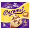 Image of Cadbury Dairy Milk Caramel Ice Cream Cones