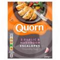 Image of Quorn Meat Free Garlic & Mushroom Escalopes