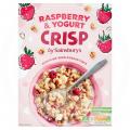 Image of Sainsbury's Raspberry & Yogurt Crisp Cereal