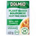 Image of Dolmio Plant Based Mince Bolognese Sauce with Basil & Carrots