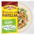 Image of Old El Paso Regular Soft Flour Tortilla Wraps