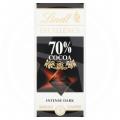 Image of Lindt Excellence Dark 70% Cocoa Chocolate Bar