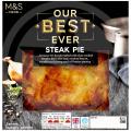 Image of M&S Our Best Ever Steak Pie
