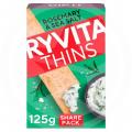 Image of Ryvita Thins Rosemary & Sea Salt Flatbreads