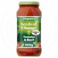 Image of Seeds of Change Tomato & Basil Organic Pasta Sauce