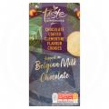 Image of Sainsbury's Chocolate Coated Clementine Flavour Cookies, Taste the Difference