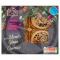 Image of Sainsbury's Cherry Rum & Coconut Mince Pies, Taste the Difference