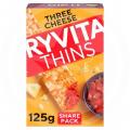 Image of Ryvita Thins Three Cheese Flatbreads