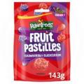 Image of Rowntree's Fruit Pastilles Strawberry & Blackcurrant Sweets Sharing Pouch