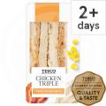 Image of Tesco Chicken Triple Sandwich