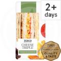 Image of Tesco Cheese Triple Sandwich